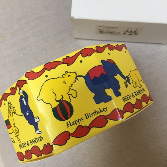 Reed & Barton Circus Animal Silverplate Candle Set - Picture 2 of 6